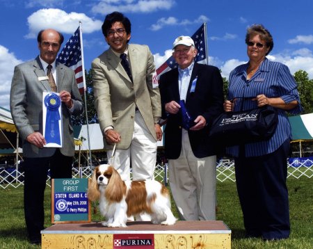 CKCSC-USA/AKC Ch. Pinecrest Orchardhill Rock The Boat